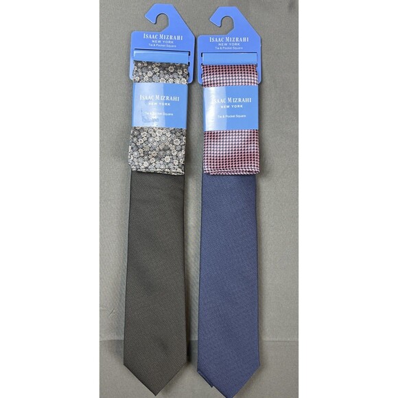 Isaac Mizrahi Other - Isaac Mizrahi Tie & Pocket Square Lot